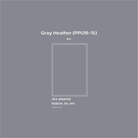Simple Tips About What Color Is Heather Gray : Boreal Colors