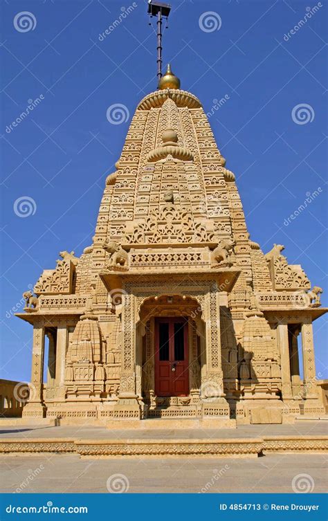 India, Rajasthan, Jaisalmer: Jain Temple Stock Image - Image of architecture, religion: 4854713