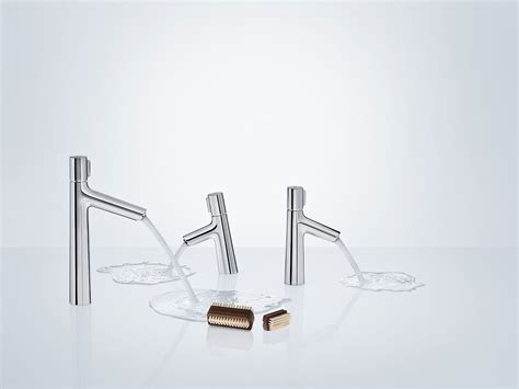 hansgrohe Talis bathroom taps: single lever tap and Select