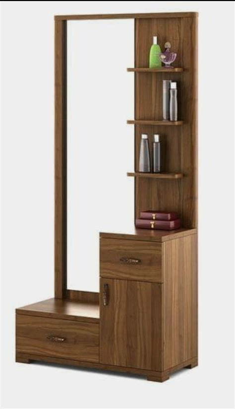 Engineered Wood Dressing Table with Mirror, Storage and Drawer : Amazon ...