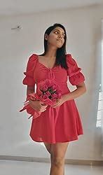 Buy Aahwan Black Solid Ruched Detail A-line Mini Dress for Women's ...