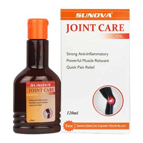 Buy SUNOVA JOINT CARE OIL 120 ML Online & Get Upto 60% OFF at PharmEasy
