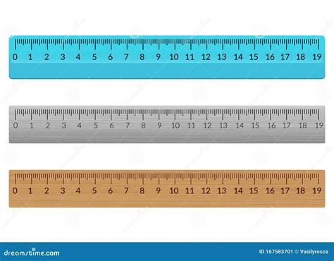 School 6 Inch Ruler Icon Cartoon Vector | CartoonDealer.com #203604109