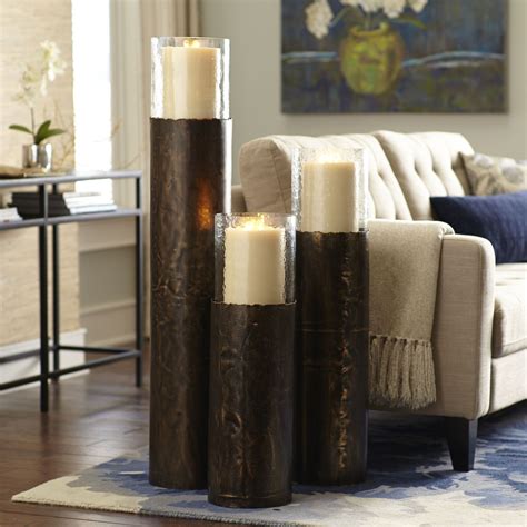 Large Floor Candlestick Holders