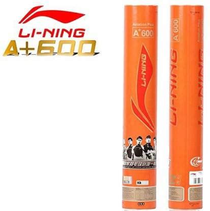 LI-NING A+600SPEED76 Badmition Shuttle Feather Shuttle - White - Buy LI ...