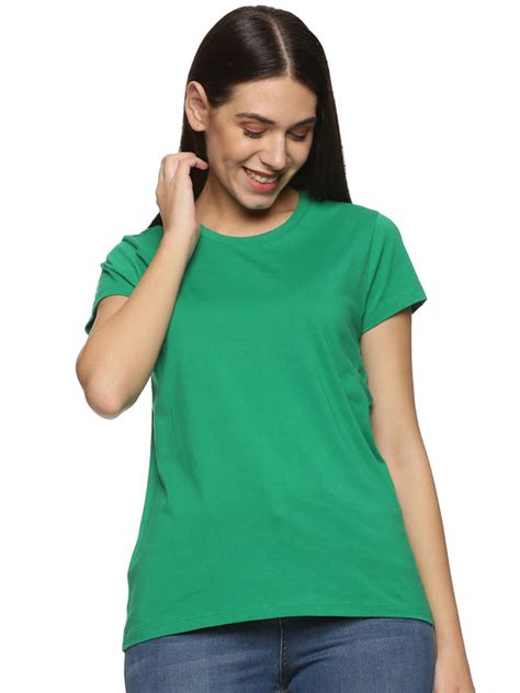 Plain T-Shirts - Buy Solid T-shirts for Women Online - Karmikh – karmikh