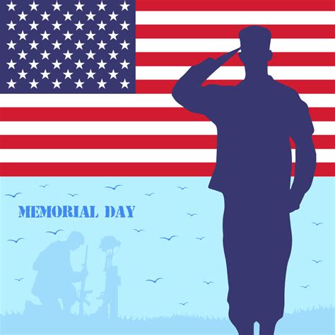 Free Religious Memorial Day Clipart Template to Edit Online