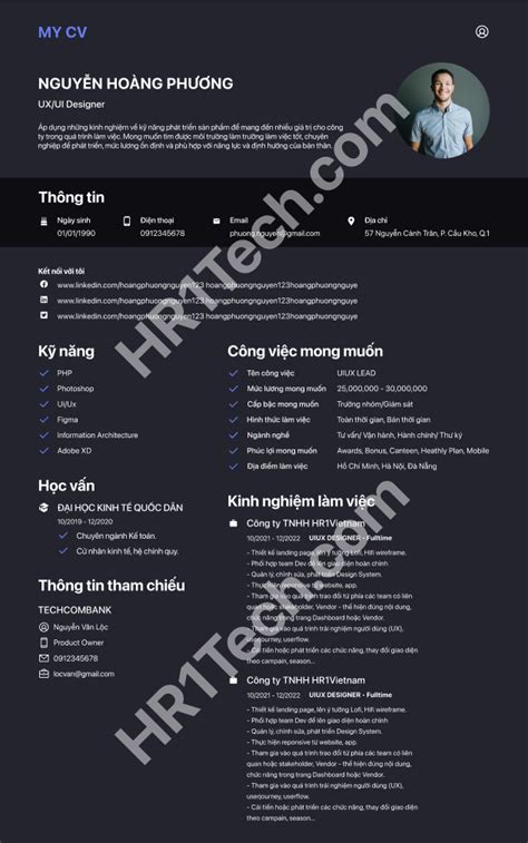 Image result for cv en html et css tutorial