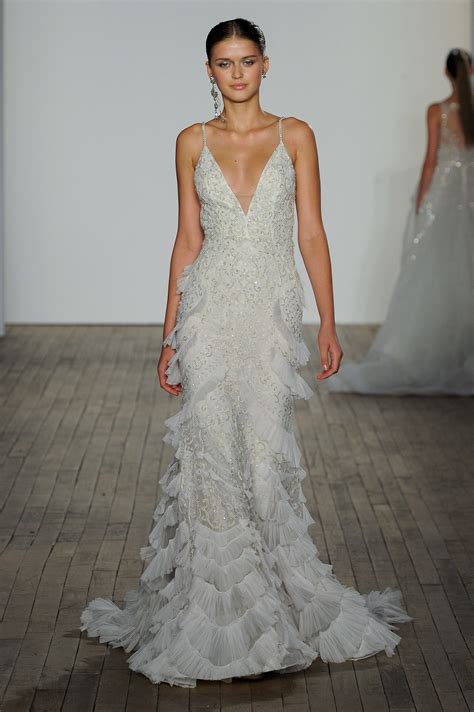 Lazaro Bridal & Wedding Dress Collection Fall 2019 | Brides | Lazaro wedding dress, Wedding ...