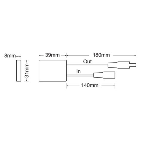 Prekidač za LED traku sa dimerom LTR-SW-D | Volim svoj dom