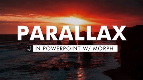 PowerPoint Tutorial Parallax 的图像结果