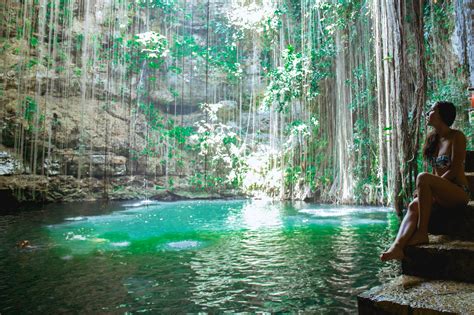 Swim in Cenote Ik Kil, The Mayans Gate Hereafter! - Traveldigg.com
