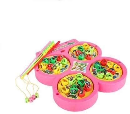 Buy FUN FUN Fish Catching Game Set for Kids, Toys Game, Toy Online at ...