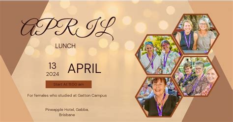 April Lunch, Pineapple Hotel, Brisbane, 13 April 2024 | AllEvents