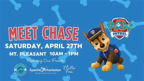 Meet Chase From Paw Patrol!, 624 Long Point Rd, Mount Pleasant, SC ...