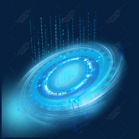 Soft Blue Tech Pattern HD Image 的图像结果