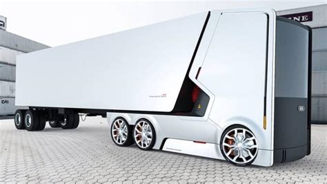 奥迪进入重型卡车业, 驾驶室设计在车顶, 并且支持无人驾驶-新浪汽车