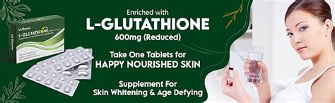 LA Organo L Glutathione Tablets for Healthy, Brightening & Radiant Skin ...