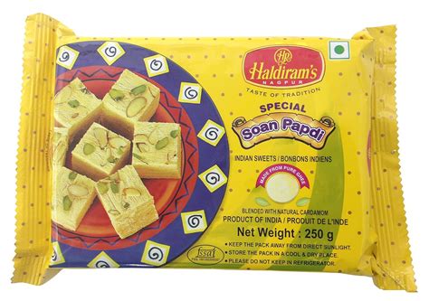 Haldiram's Nagpur Special Soan Papdi, 250G : Amazon.in: Grocery ...