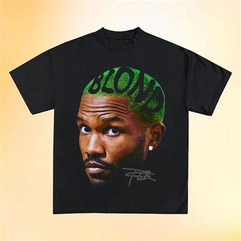 Frank Ocean Blond Shirt Frank Blond Face Graphic Shirt - Walmart.com