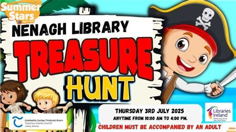 Nenagh Library Treasure Hunt, Nenagh Library, O'Rahilly Street, Nenagh ...