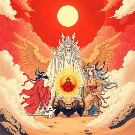 The Shinto Creation Myth: The Birth of the Deities - Japanese Mythology