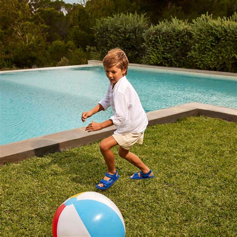 Geox® SANDAL FUSBETTO JUNIOR: Royal sandals with straps | Geox