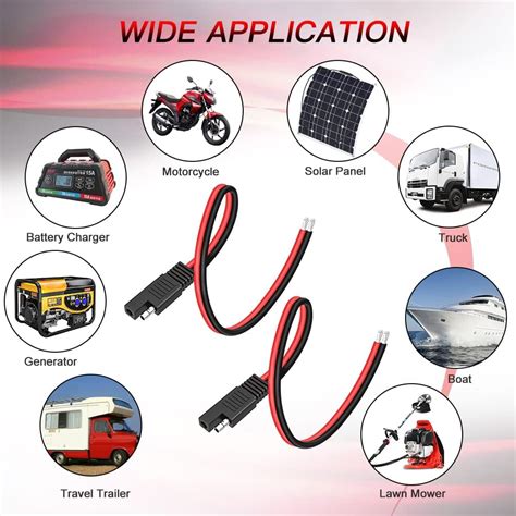 ELECTOP 10AWG SAE Connector Extension Cable, Quick India | Ubuy