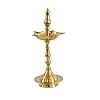 Buy Collectible India Brass Fancy Kerala Diya Oil Lamp Stand for Puja ...