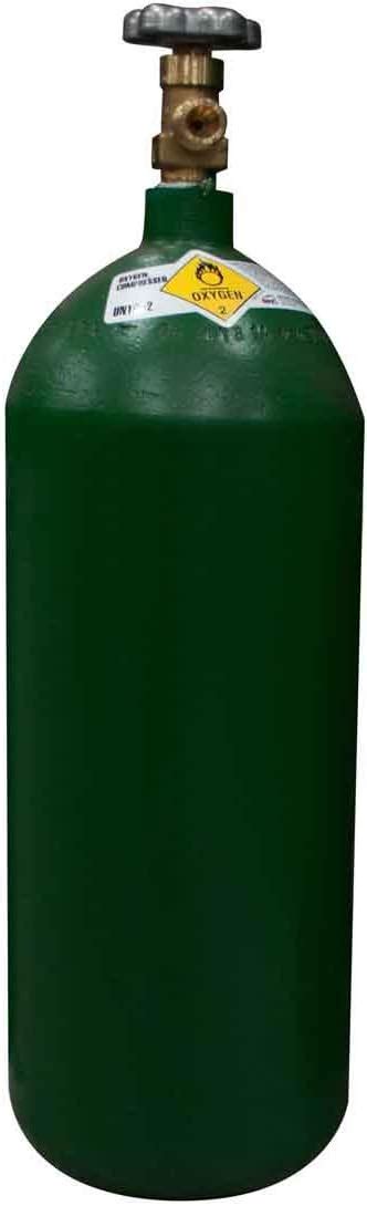 40 cuft Oxygen Welding Gas Cylinder Tank CGA 540 - India | Ubuy