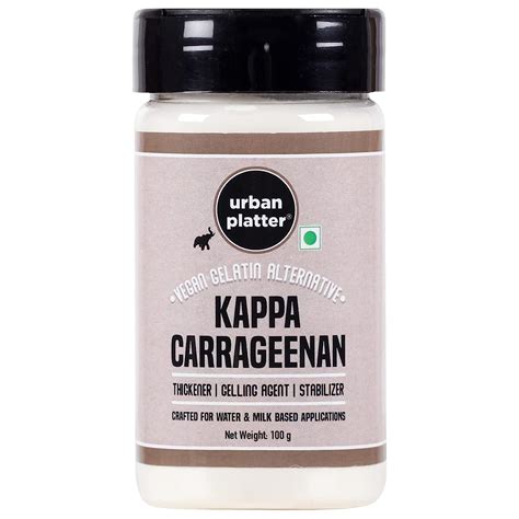 Urban Platter Kappa Carrageenan Powder, 100g / 3.5oz [Made for Milk ...