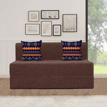 AP TRADER 4X6 2 Seater Single Foam Fold Out Sofa Cum Bed Price in India ...
