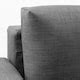 FRIHETEN three-seat sofa-bed, Skiftebo dark grey - IKEA