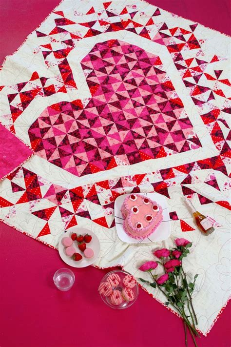 Image result for Exploding Heart Quilt Pattern