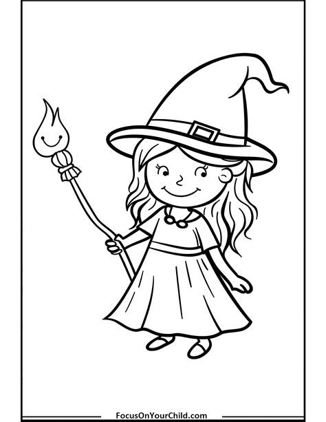 50+ Witch Coloring Pages (Free PDF Printables)