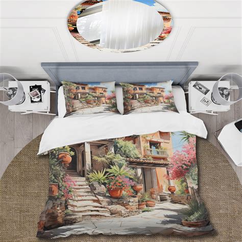 Design Art Spanish Hacienda Fauvism I BeddingMicrofiber / Polyester ...