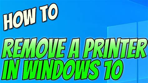 Image result for How to Remove a Printer From My Computer