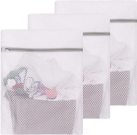 3 Pack XL Honeycomb Mesh Laundry Bags, 20*24 Inch, Suitable for ...