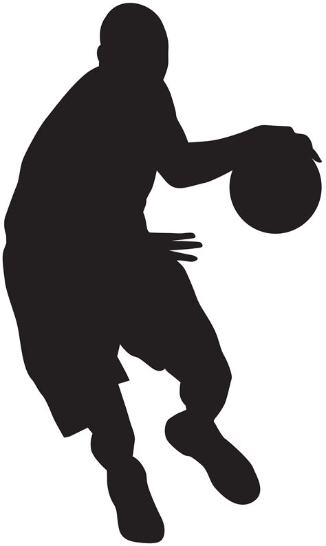 Free Silhouette Basketball Cliparts, Download Free Silhouette ...