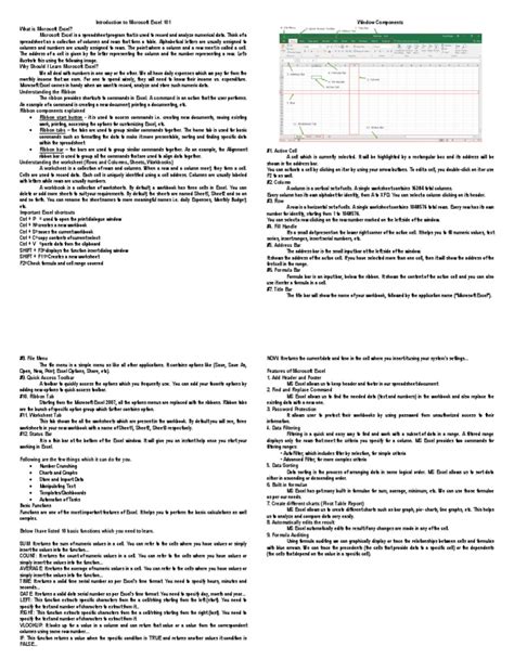Excel 101 Tutorials 的图像结果