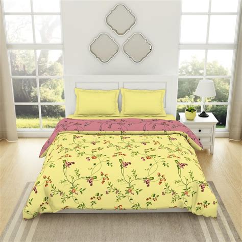 Buy SPACES Lattice Cotton Printed Double Quilt from Spaces at just INR ...