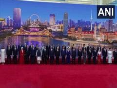 PM Modi attends SCO summit reception in Chinese port city Tianjin ...