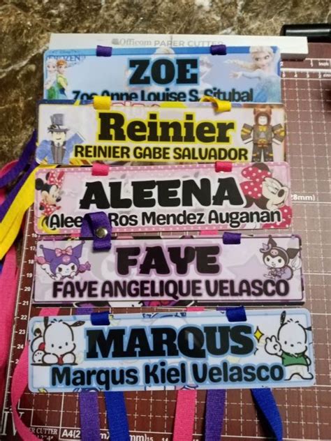 Image result for DIY PVC Name Tag Tutorial