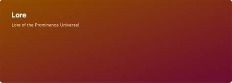 Image result for Prominence II Review