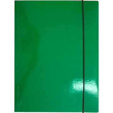 FASCIKLA GUMA A4 ZELENA 10/1 4486 - Optimum | Moja Knjižara