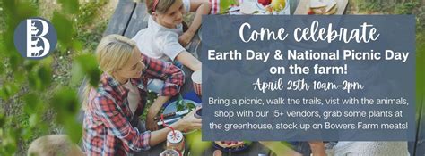 Bowers Farm Earth Day & National Picnic Day Celebration , 279 Ringer Rd ...