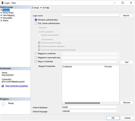Image result for Microsoft SQL Create User