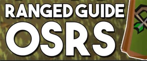Image result for Range Guide OSRS