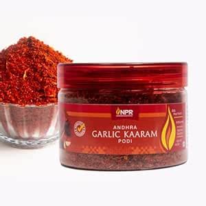 NPR Garlic Andhra Kaaram Podi 125g | South Indian Spice Rice Mix ...