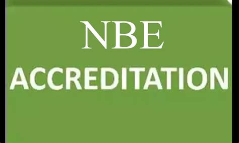 NBE Accreditation for DNB, DrNB, FNB January, February 2021 Cycle: View ...